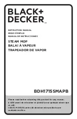 Preview for 1 page of Black & Decker BDH1715SMAPB Instruction Manual