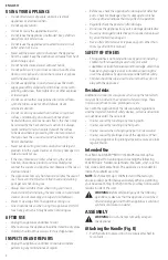 Preview for 6 page of Black & Decker BDH1715SMAPB Instruction Manual