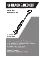 Preview for 1 page of Black & Decker BDH1760SM Instruction Manual