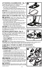 Предварительный просмотр 6 страницы Black & Decker BDH1855SM Instruction Manual