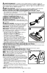 Предварительный просмотр 18 страницы Black & Decker BDH1855SM Instruction Manual