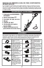 Предварительный просмотр 27 страницы Black & Decker BDH1855SM Instruction Manual