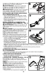 Предварительный просмотр 30 страницы Black & Decker BDH1855SM Instruction Manual