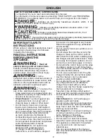 Preview for 2 page of Black & Decker BDH2400FH Instruction Manual