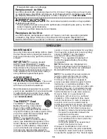 Preview for 18 page of Black & Decker BDH2400FH Instruction Manual