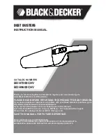 Preview for 1 page of Black & Decker BDH7200CHV Instruction Manual