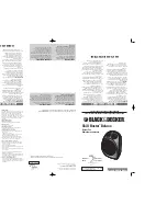 Preview for 2 page of Black & Decker BDHF30 Use And Care Book