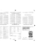 Preview for 2 page of Black & Decker BDHF500 Use And Care Book