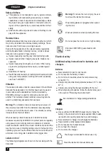 Preview for 6 page of Black & Decker BDHT18PC Original Instructions Manual