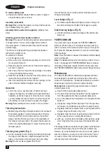 Preview for 8 page of Black & Decker BDHT18PC Original Instructions Manual