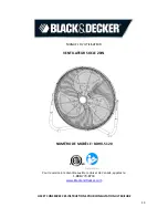 Preview for 13 page of Black & Decker BDHV-5120 Instruction Manual