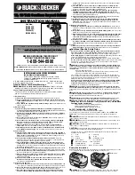 Black & Decker BDID1202 Instruction Manual preview