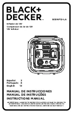 Black & Decker BDINF12-LA Instruction Manual preview