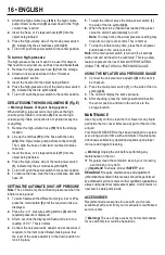 Preview for 16 page of Black & Decker BDINF12-LA Instruction Manual