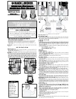 Preview for 1 page of Black & Decker BDL153S Instruction Manual