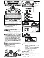 Black & Decker BDL205S Instruction Manual preview