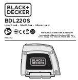 Black & Decker BDL220S User Manual preview