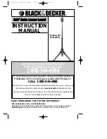 Preview for 1 page of Black & Decker BDL300S Instruction Manual