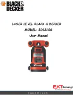 Black & Decker BDL31 OS User Manual preview