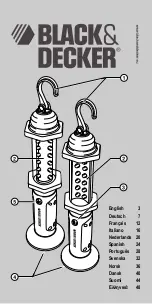 Предварительный просмотр 1 страницы Black & Decker BDLB14-XJ Quick Start Manual
