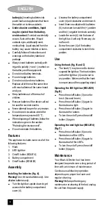 Preview for 4 page of Black & Decker BDLB14-XJ Quick Start Manual