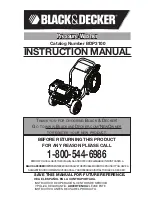 Предварительный просмотр 1 страницы Black & Decker Bdp3100 Instruction Manual