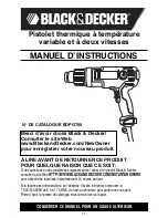 Preview for 11 page of Black & Decker BDPG700 Instruction Manual