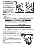 Preview for 8 page of Black & Decker BDPS200 Instruction Manual