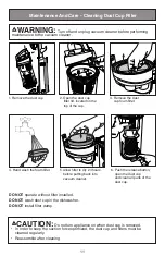 Предварительный просмотр 11 страницы Black & Decker BDPSC101 Instruction Manual