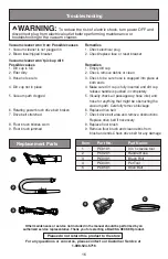 Предварительный просмотр 16 страницы Black & Decker BDPSC101 Instruction Manual