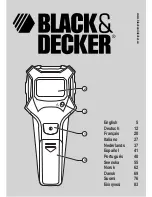 Preview for 1 page of Black & Decker BDS202 User Manual