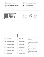 Предварительный просмотр 73 страницы Black & Decker BDSG500 Linea PRO Original Instructions Manual