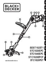 Предварительный просмотр 1 страницы Black & Decker BDST182ST1 Manual