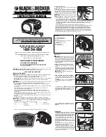 Preview for 1 page of Black & Decker BDTM250 Instruction Manual