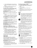 Preview for 27 page of Black & Decker BDV012 Instruction Manual