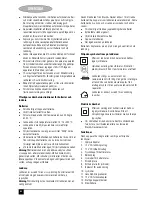 Preview for 42 page of Black & Decker BDV012 Instruction Manual