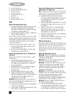 Preview for 20 page of Black & Decker BDV030 User Manual