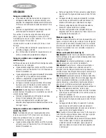 Preview for 36 page of Black & Decker BDV030 User Manual