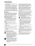 Предварительный просмотр 36 страницы Black & Decker BDV040 User Manual