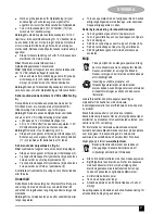 Предварительный просмотр 47 страницы Black & Decker BDV040 User Manual