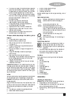 Предварительный просмотр 55 страницы Black & Decker BDV040 User Manual