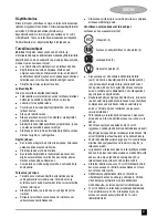 Предварительный просмотр 59 страницы Black & Decker BDV040 User Manual