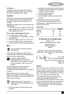 Preview for 41 page of Black & Decker bdv066 Instruction Manual