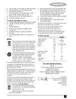 Preview for 27 page of Black & Decker BDV158 Instruction Manual