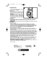 Preview for 6 page of Black & Decker BDWM1000 Instruction Manual