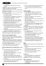 Предварительный просмотр 100 страницы Black & Decker BEG110 Original Instructions Manual