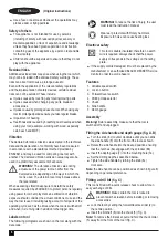 Preview for 6 page of Black & Decker BEHS01 Original Instructions Manual