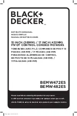 Black & Decker BEMW472ES Instruction Manual preview