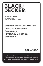 Black & Decker BEPW1850 Instruction Manual предпросмотр