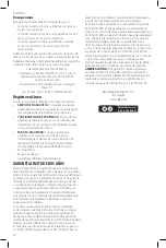 Предварительный просмотр 22 страницы Black & Decker BES301 Instruction Manual